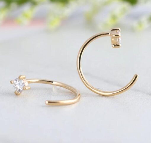 Open Hoop Earring