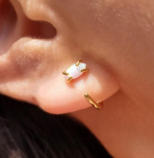 Open Hoop Earring