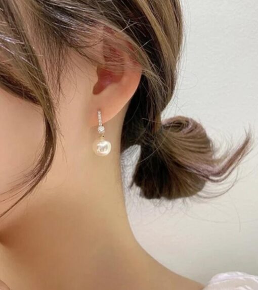 Pearl Drop Earring - Image 2