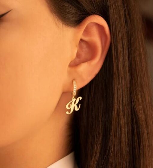 Letter Earring
