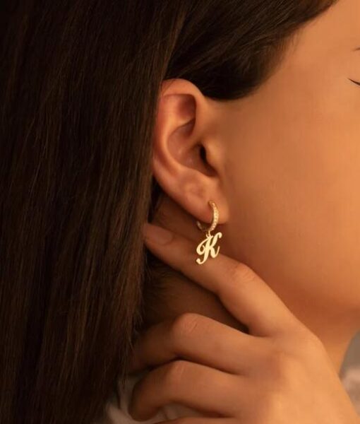Letter Earring - Image 4