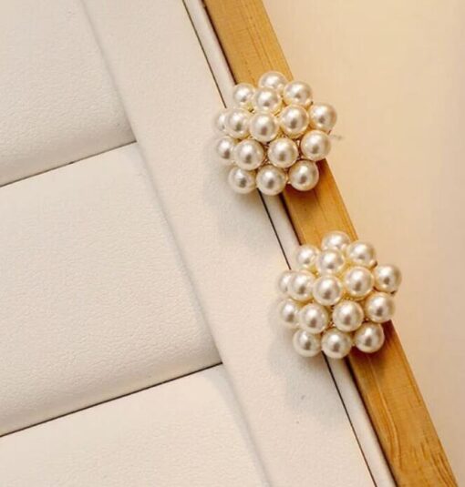 Pearl Stud Earring - Image 4