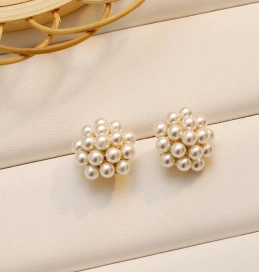 Pearl Stud Earring - Image 3