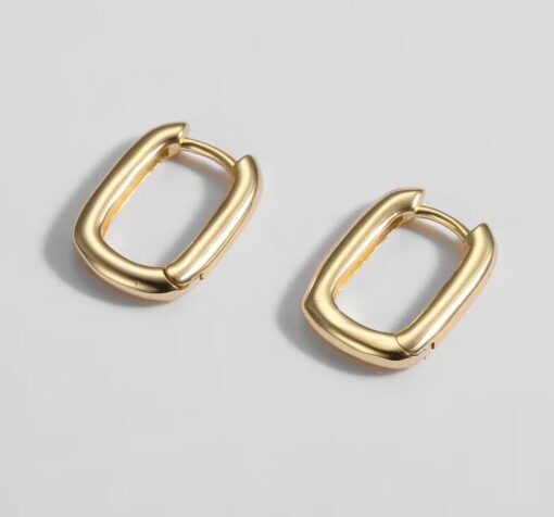 Square Hoop Earring - Image 2