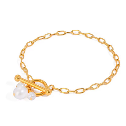 Pearl Pendant Bracelet