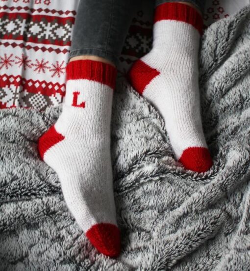 Letter Soft Socks