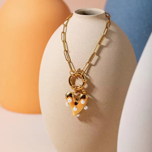 Heart Pendnt Bracelet - Image 3