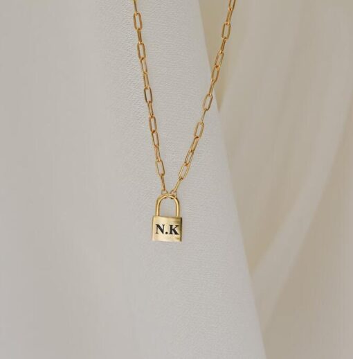 Lock Necklace - Image 4