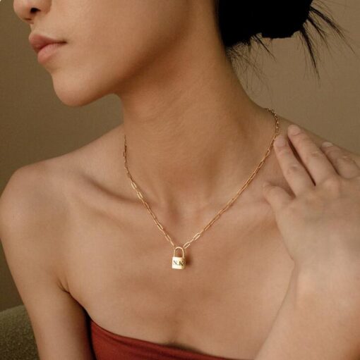 Lock Necklace - Image 3