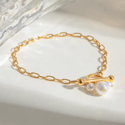 Pearl Pendant Bracelet - Image 2